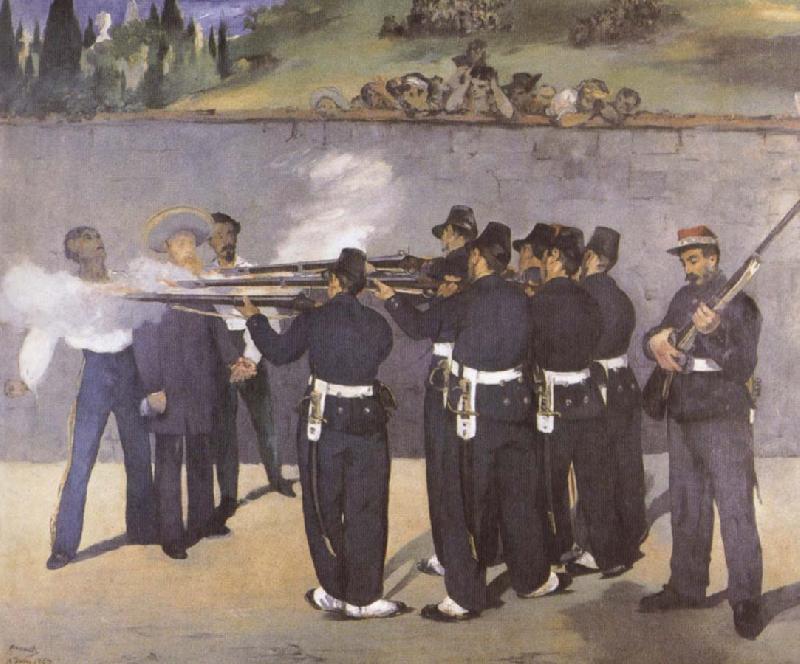 Edouard Manet The Execution of Emperor Maximilian oil painting image